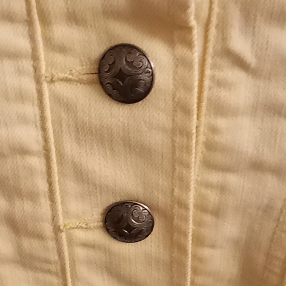 CHICO'S Platinum Women Size 0 Yellow Color ?? - Picture 8 of 12